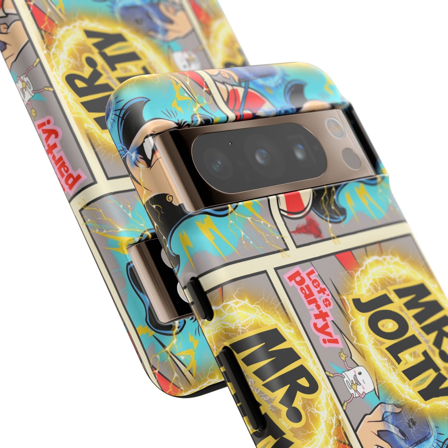 "Mr. Jolty" Phone Case - You Better Put That Phone Down or Else!