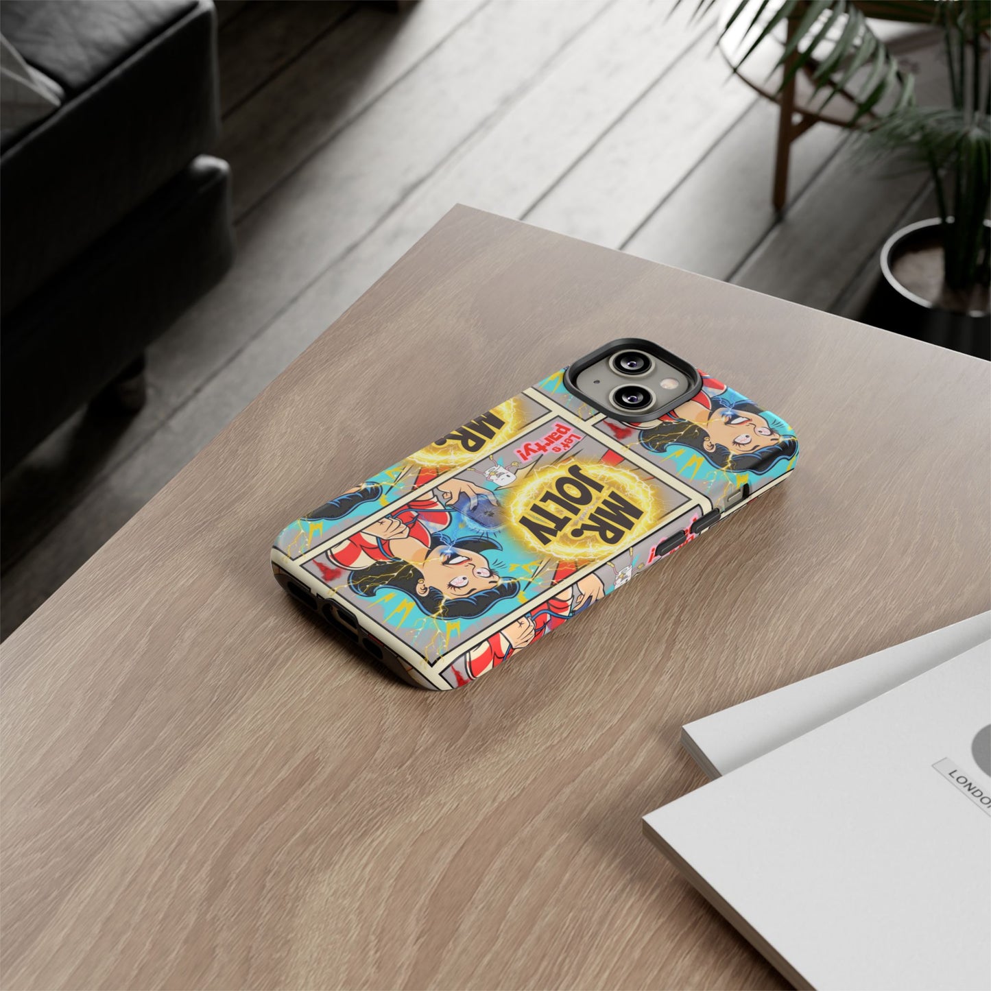 "Mr. Jolty" Phone Case - You Better Put That Phone Down or Else!