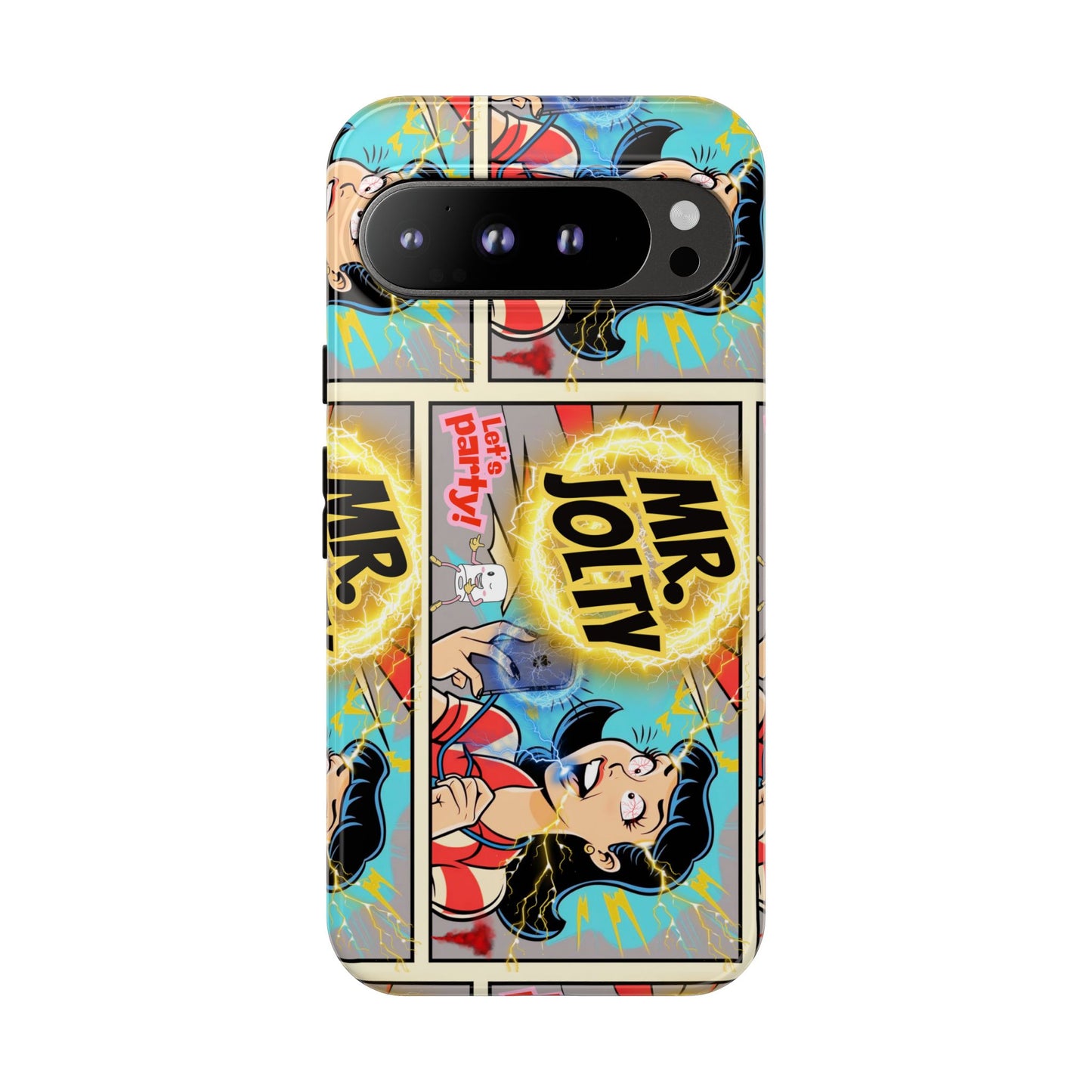 "Mr. Jolty" Phone Case - You Better Put That Phone Down or Else!