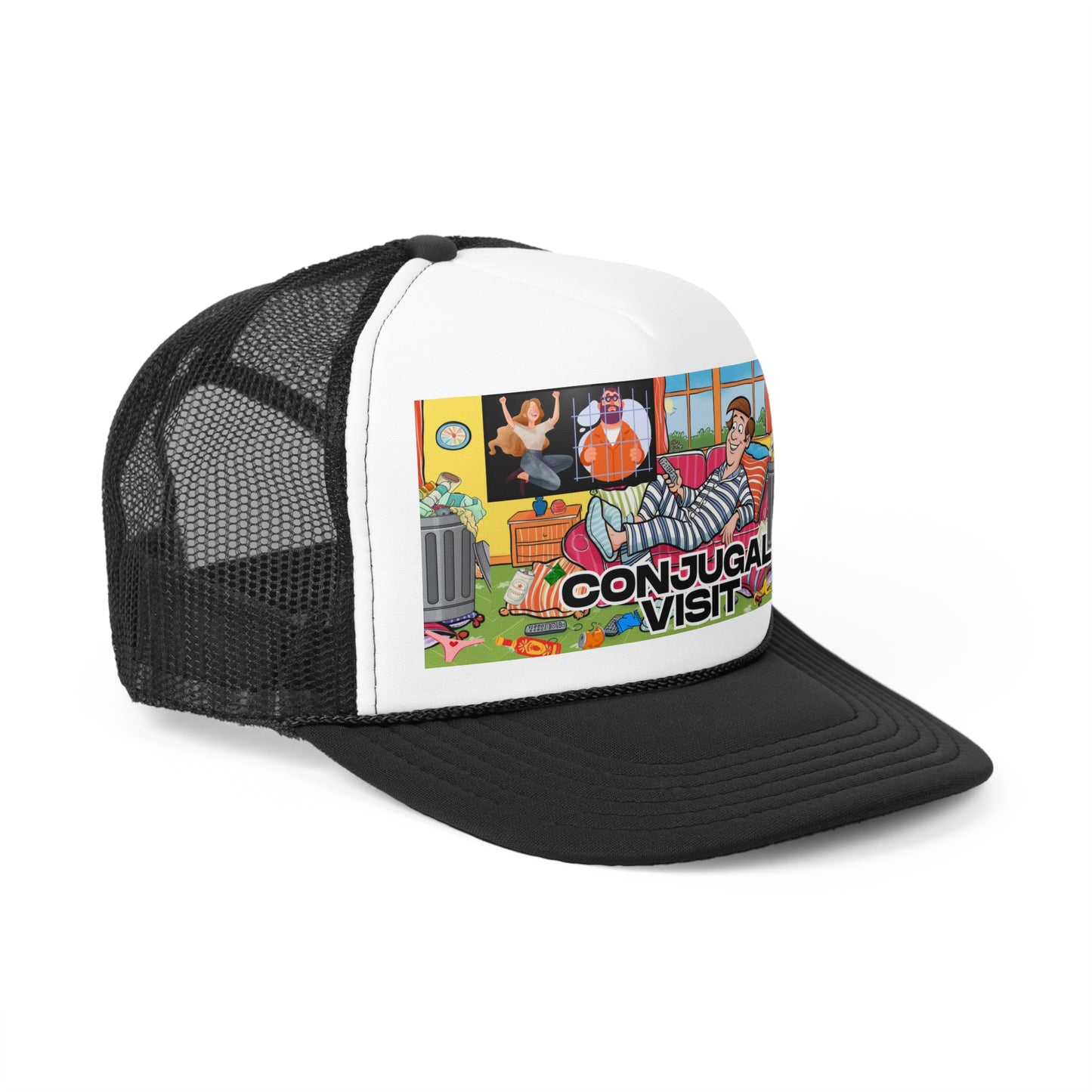 Conjugal Visit Trucker Cap - When You Just Need A Little Peace & Quiet