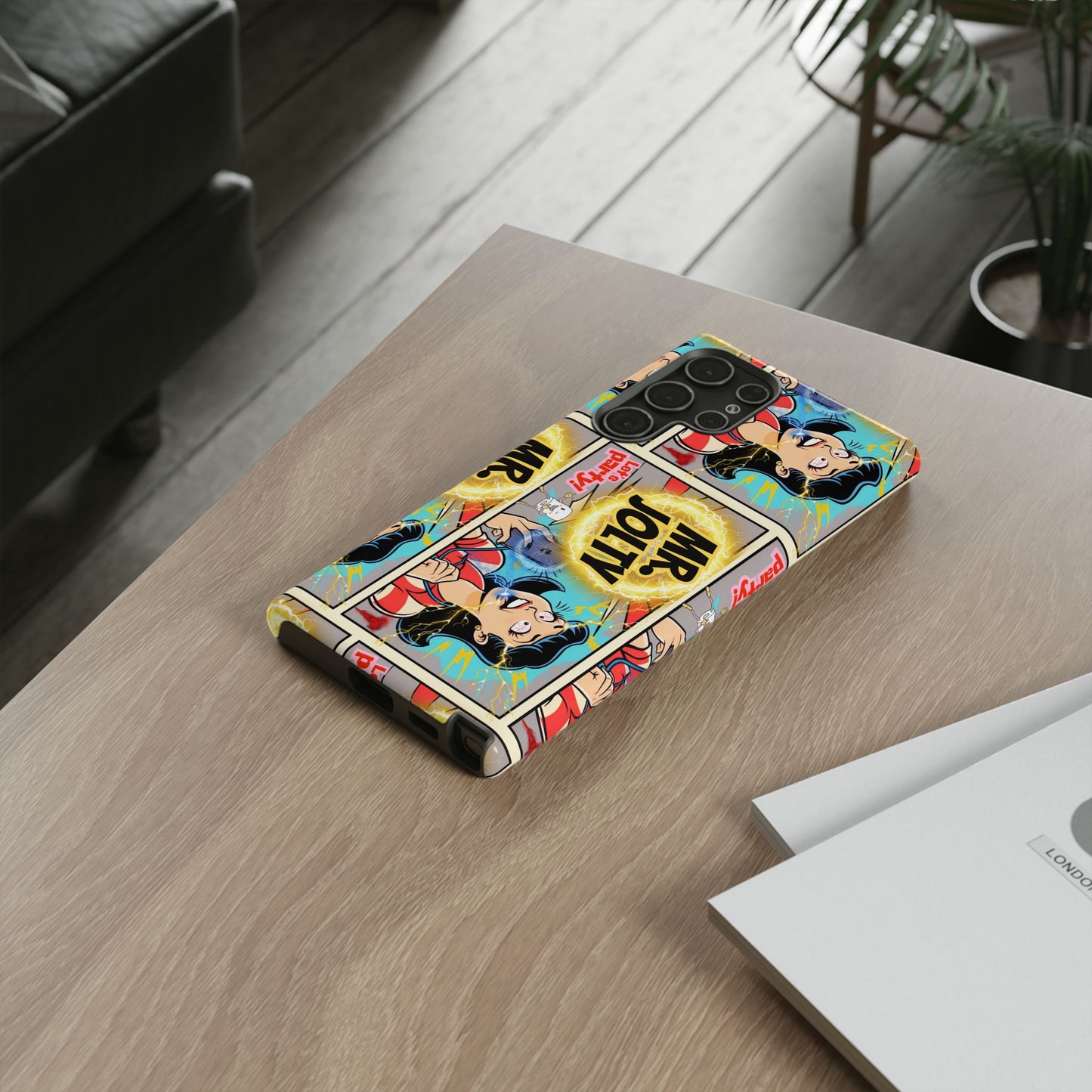"Mr. Jolty" Phone Case - You Better Put That Phone Down or Else!