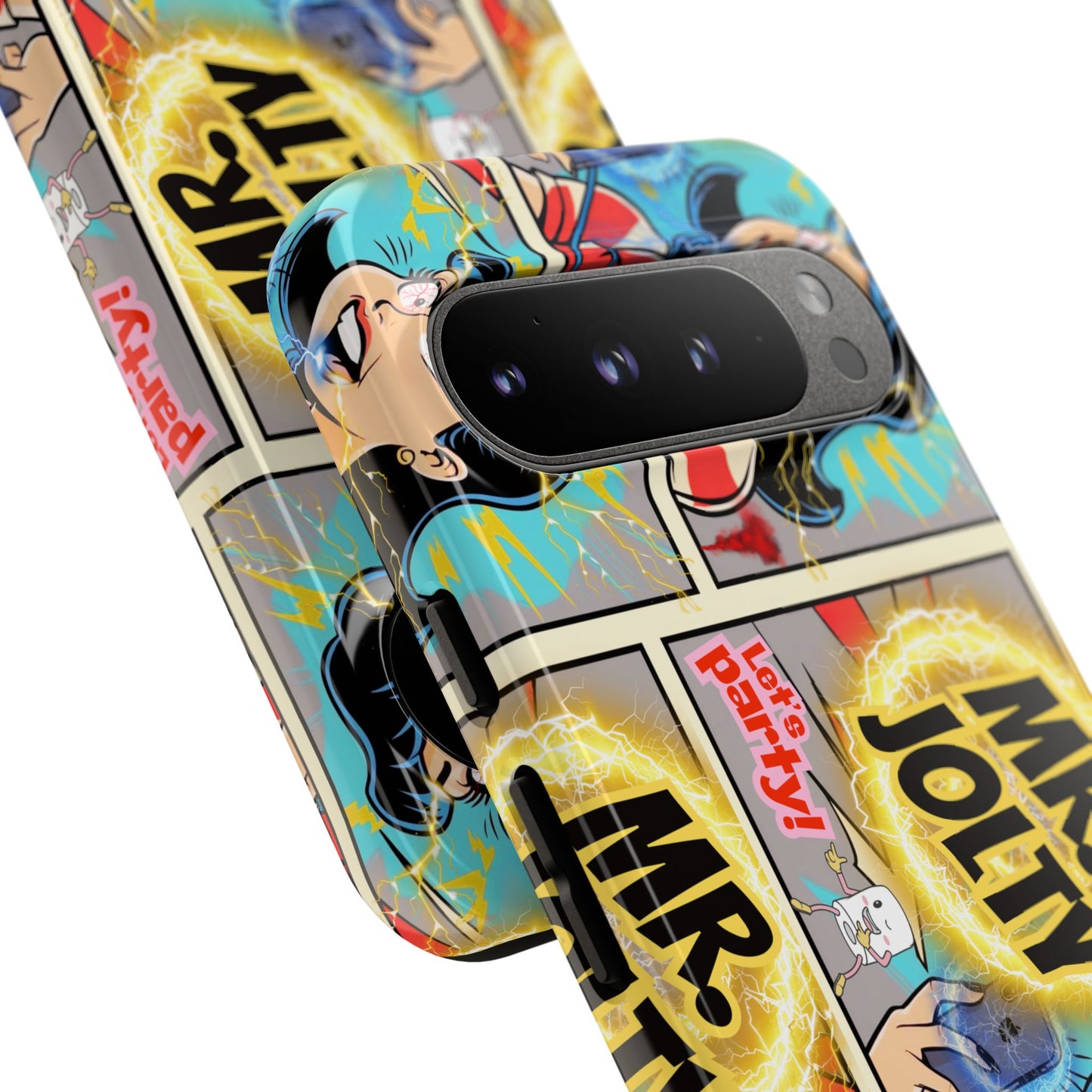 "Mr. Jolty" Phone Case - You Better Put That Phone Down or Else!