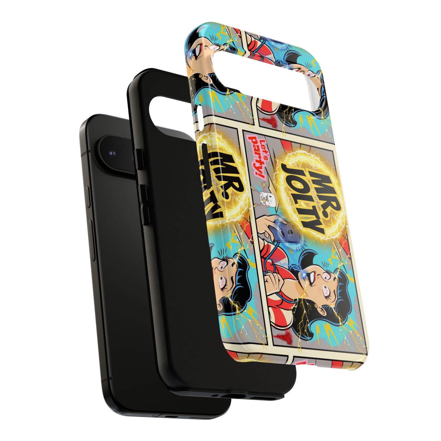 "Mr. Jolty" Phone Case - You Better Put That Phone Down or Else!