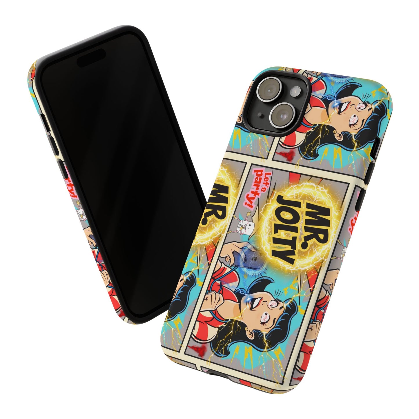 "Mr. Jolty" Phone Case - You Better Put That Phone Down or Else!