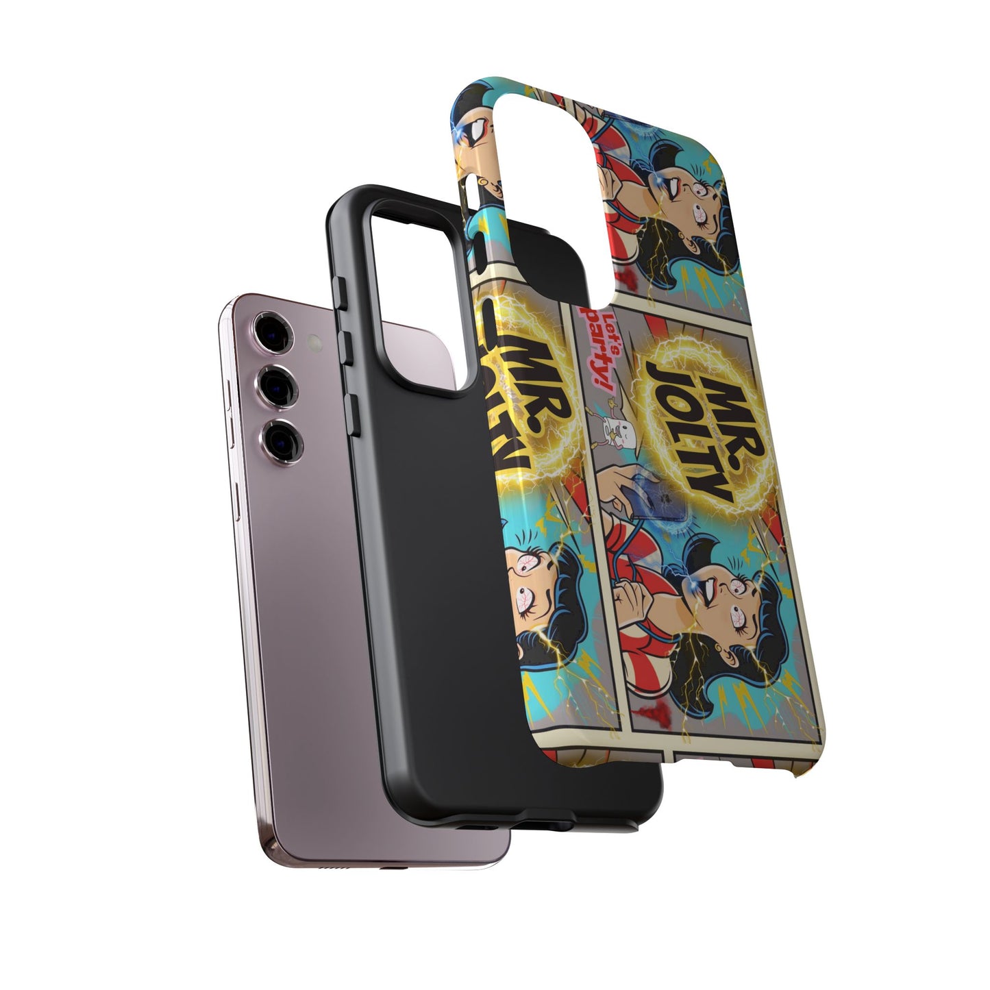 "Mr. Jolty" Phone Case - You Better Put That Phone Down or Else!