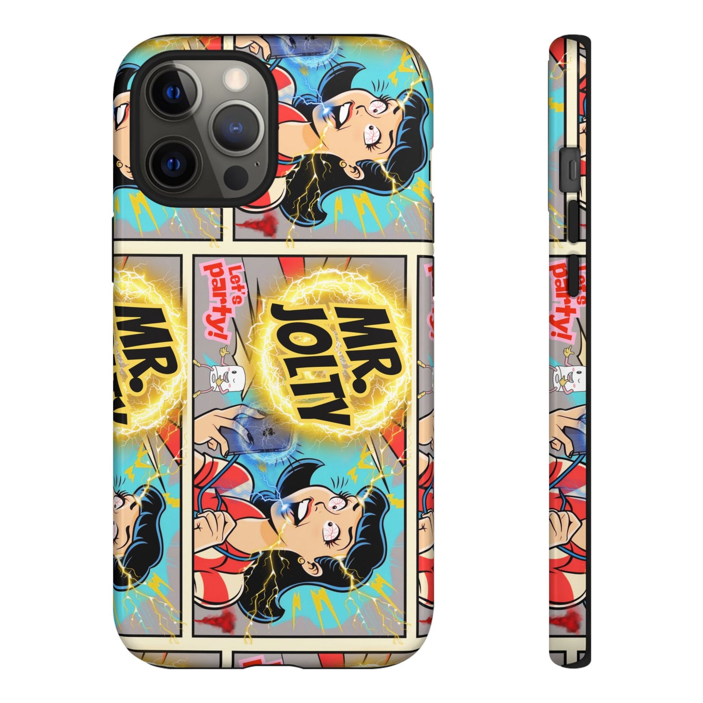 "Mr. Jolty" Phone Case - You Better Put That Phone Down or Else!