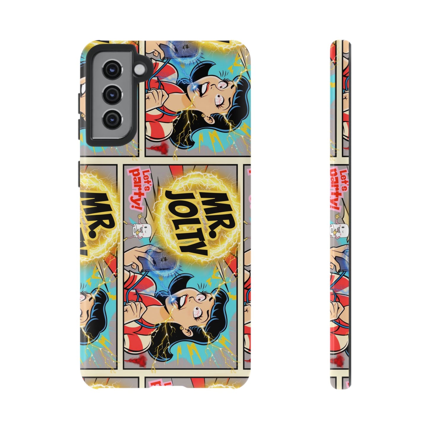 "Mr. Jolty" Phone Case - You Better Put That Phone Down or Else!