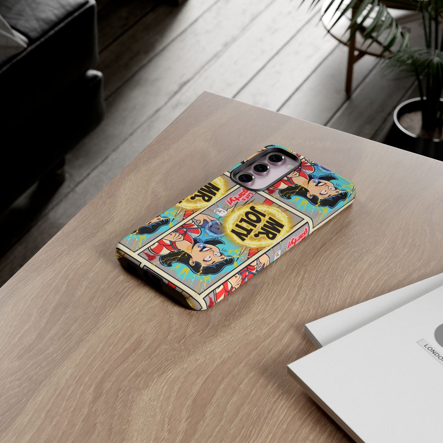 "Mr. Jolty" Phone Case - You Better Put That Phone Down or Else!