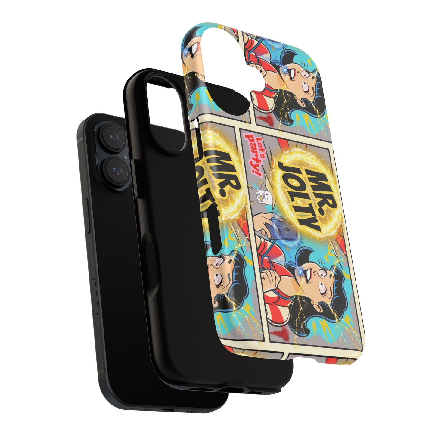 "Mr. Jolty" Phone Case - You Better Put That Phone Down or Else!