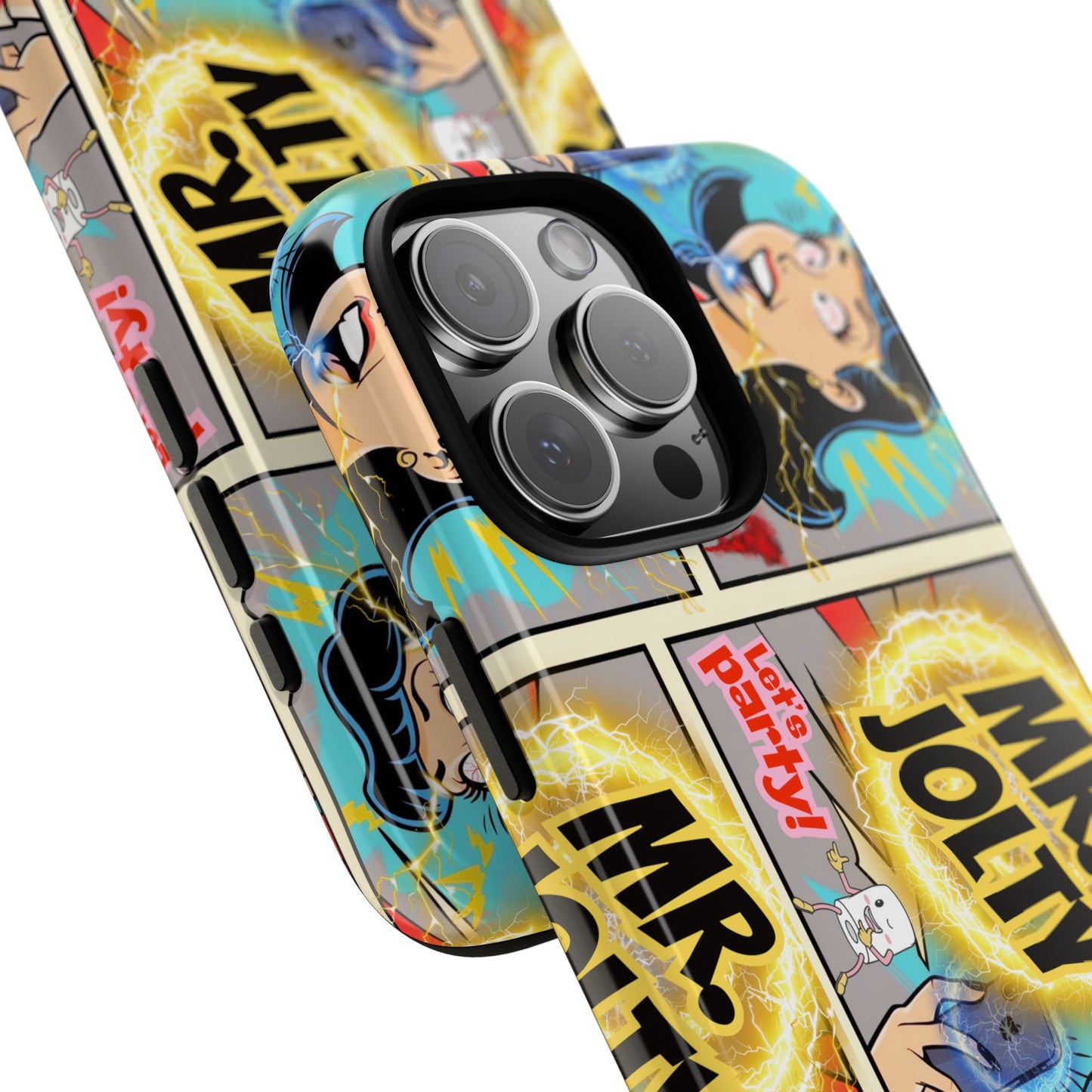 "Mr. Jolty" Phone Case - You Better Put That Phone Down or Else!
