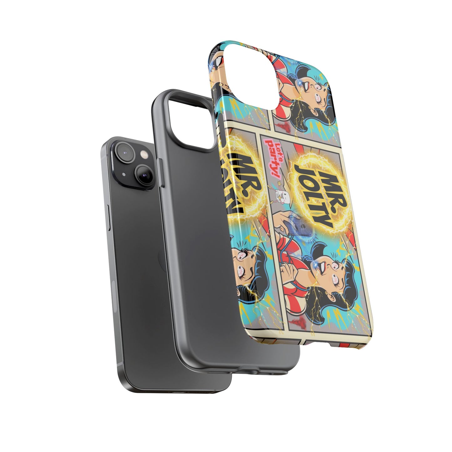 "Mr. Jolty" Phone Case - You Better Put That Phone Down or Else!