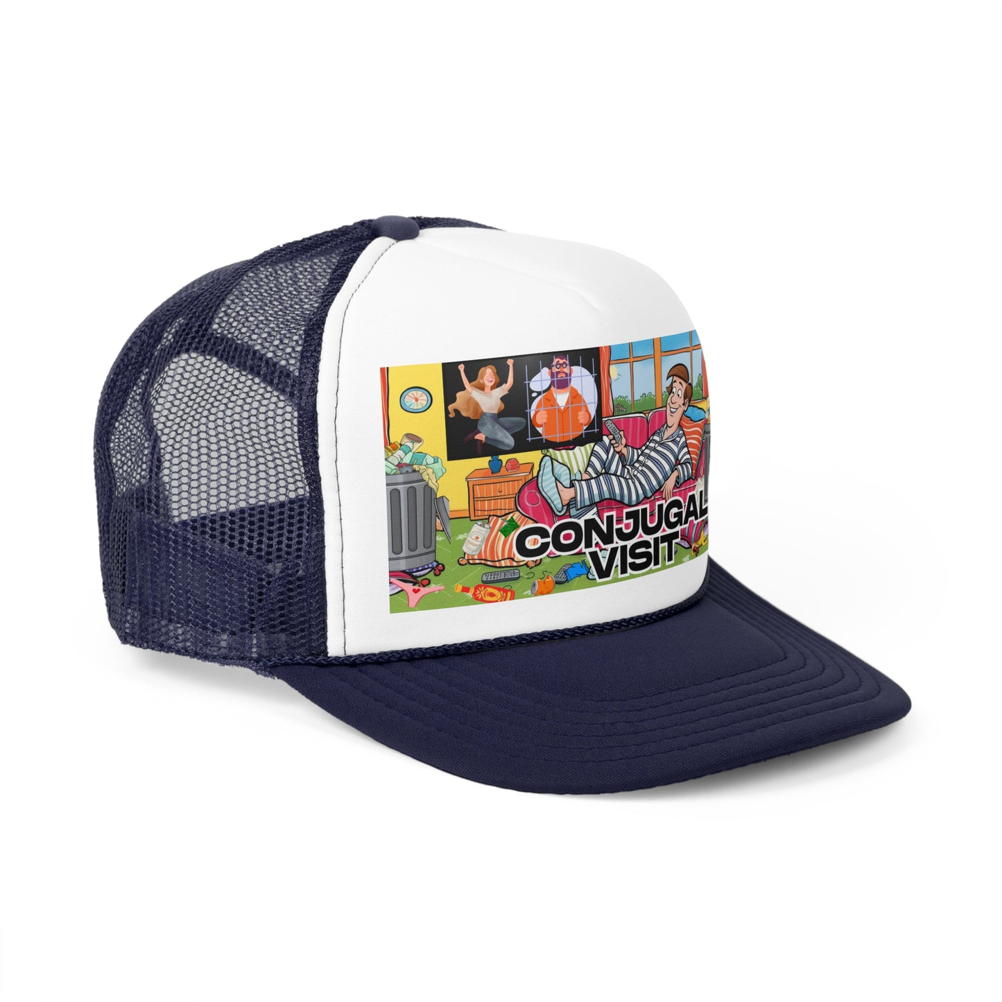 Conjugal Visit Trucker Cap - When You Just Need A Little Peace & Quiet