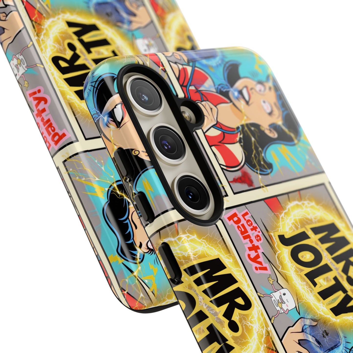 "Mr. Jolty" Phone Case - You Better Put That Phone Down or Else!