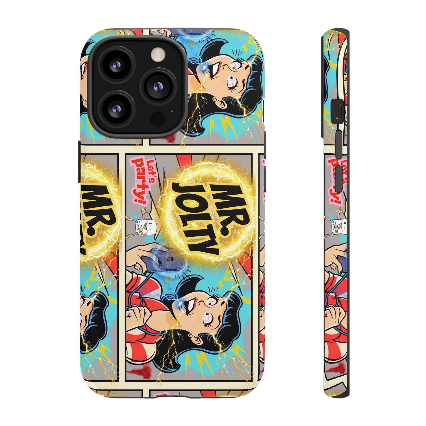 "Mr. Jolty" Phone Case - You Better Put That Phone Down or Else!