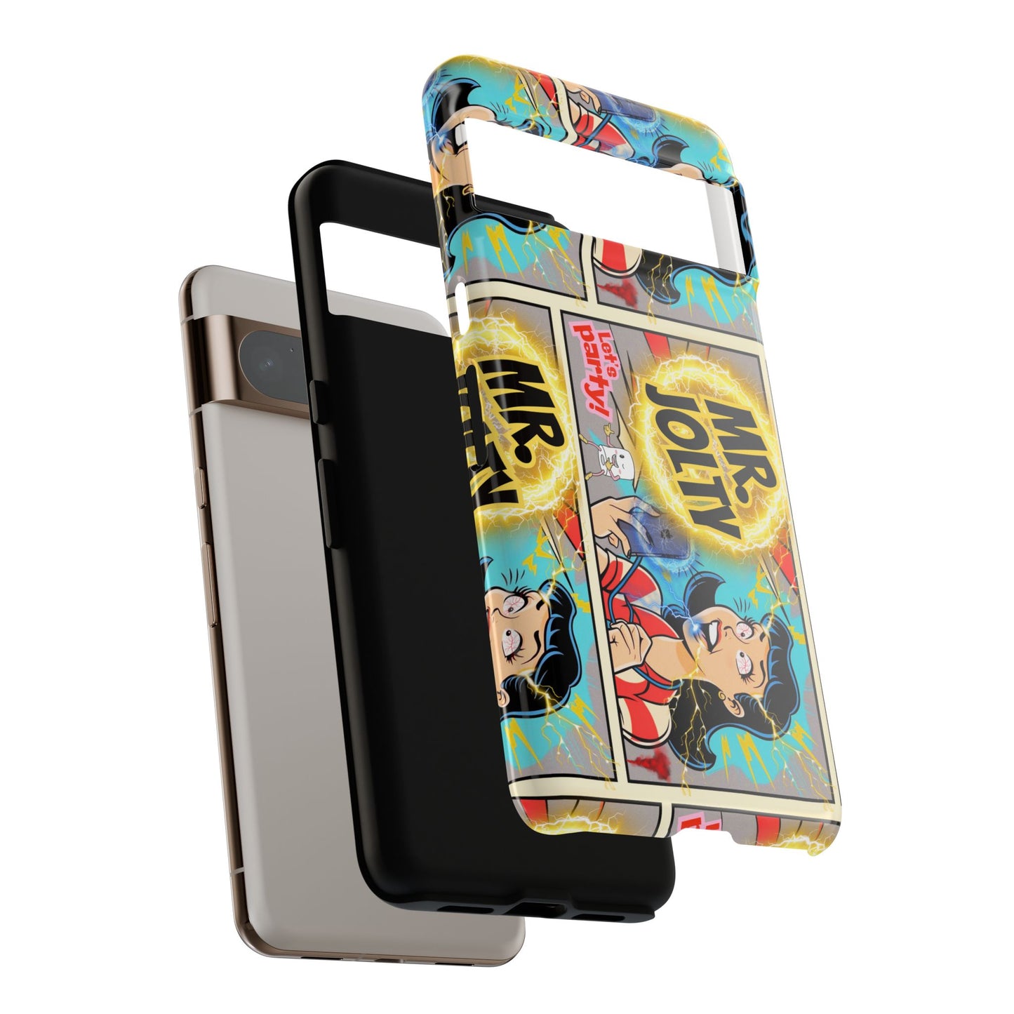 "Mr. Jolty" Phone Case - You Better Put That Phone Down or Else!
