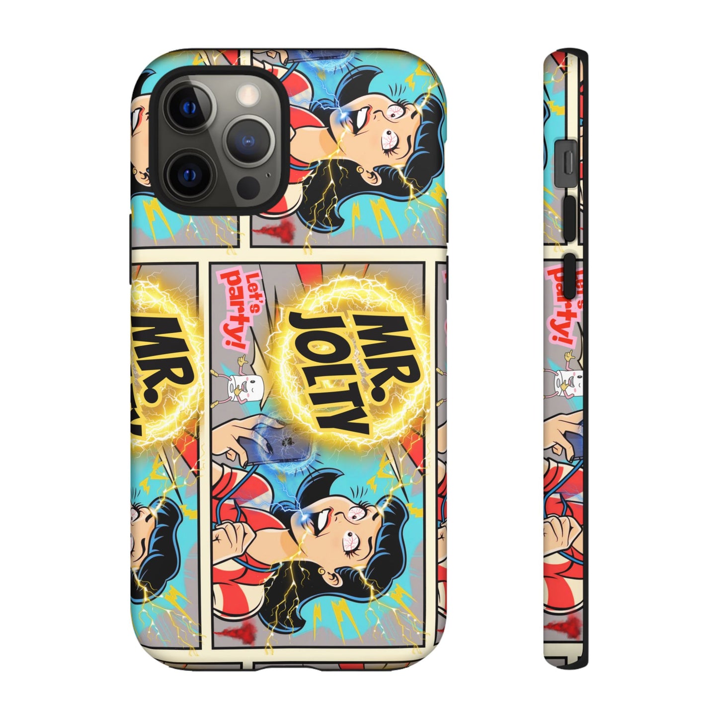 "Mr. Jolty" Phone Case - You Better Put That Phone Down or Else!