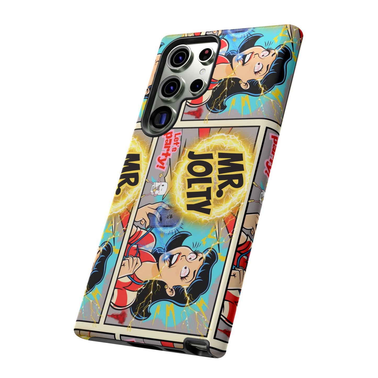 "Mr. Jolty" Phone Case - You Better Put That Phone Down or Else!