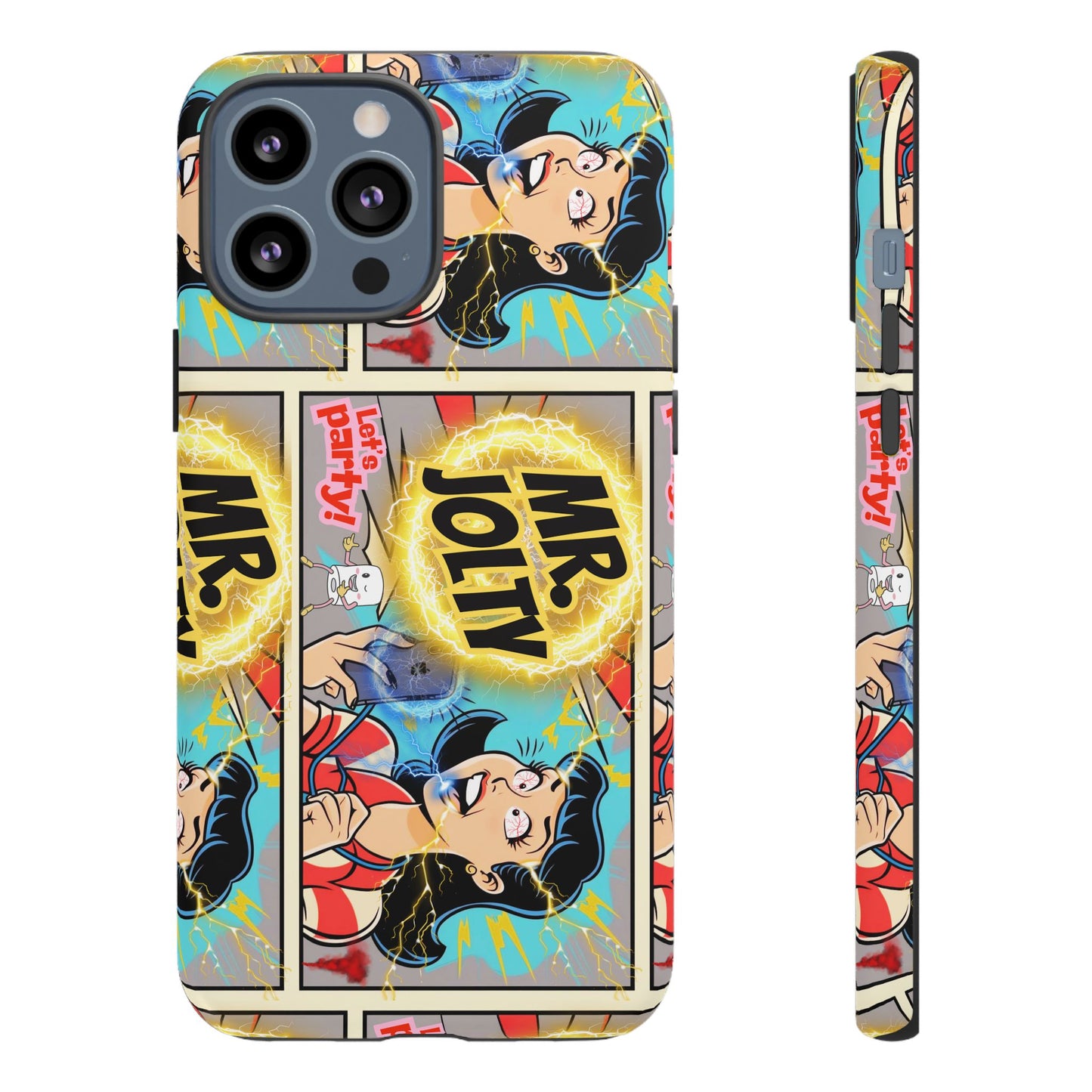 "Mr. Jolty" Phone Case - You Better Put That Phone Down or Else!