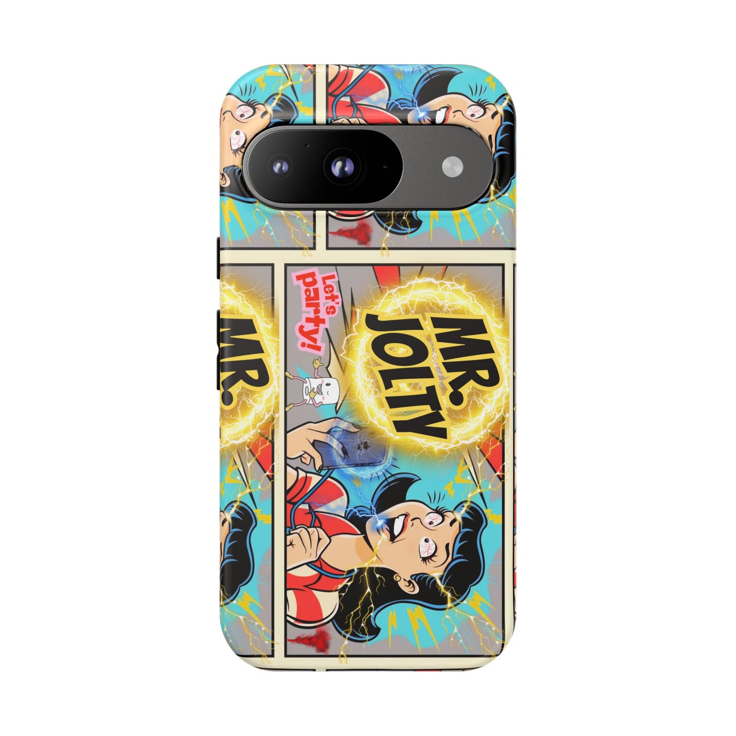"Mr. Jolty" Phone Case - You Better Put That Phone Down or Else!