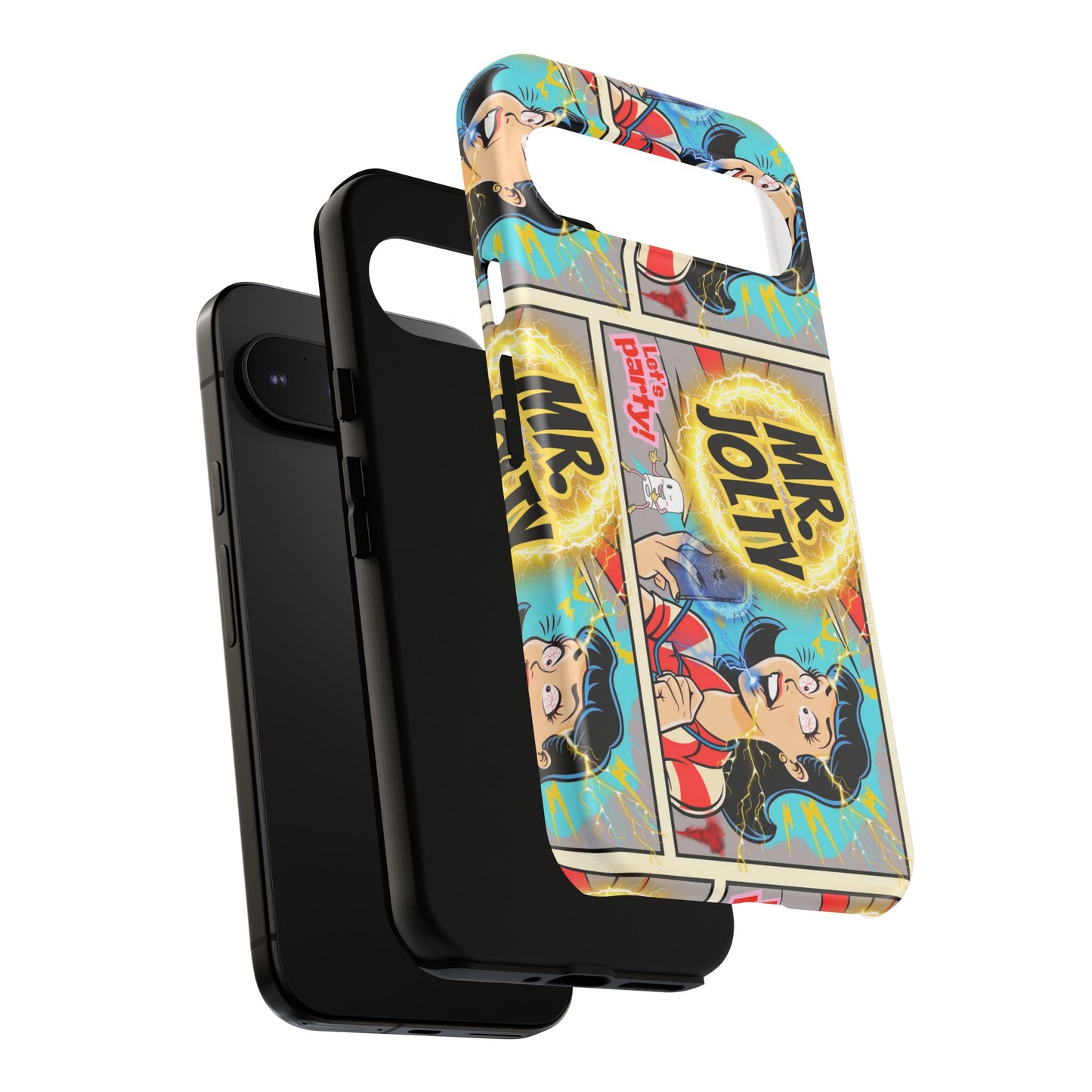 "Mr. Jolty" Phone Case - You Better Put That Phone Down or Else!