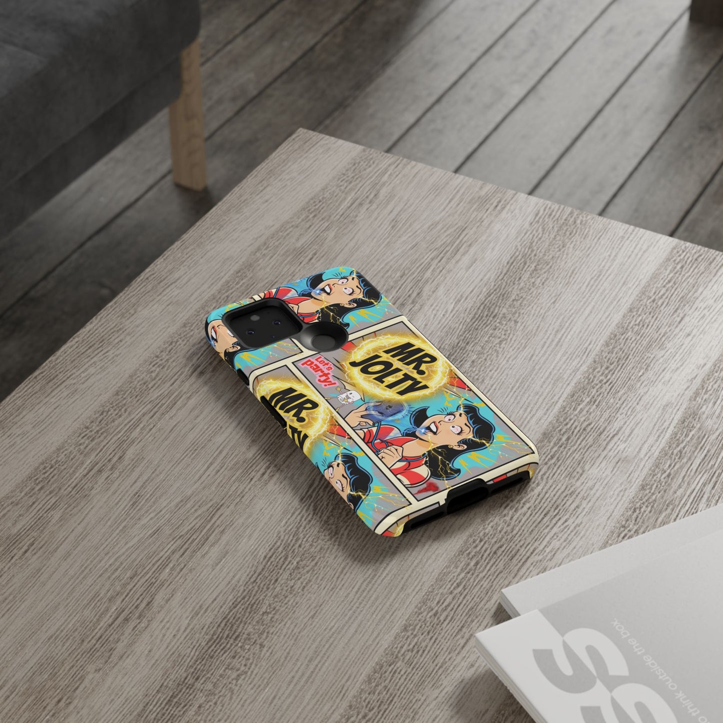 "Mr. Jolty" Phone Case - You Better Put That Phone Down or Else!