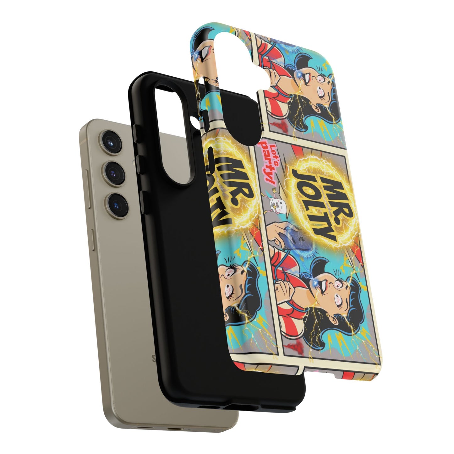 "Mr. Jolty" Phone Case - You Better Put That Phone Down or Else!