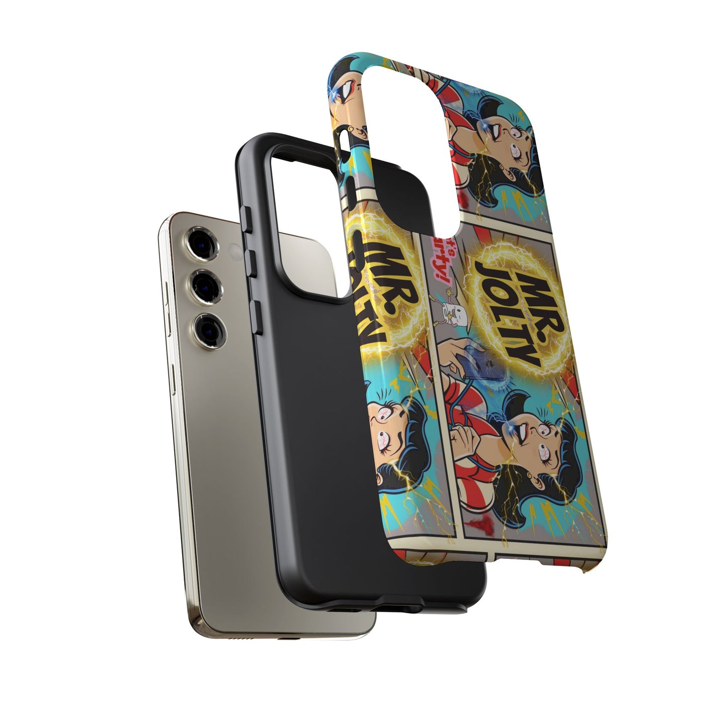 "Mr. Jolty" Phone Case - You Better Put That Phone Down or Else!