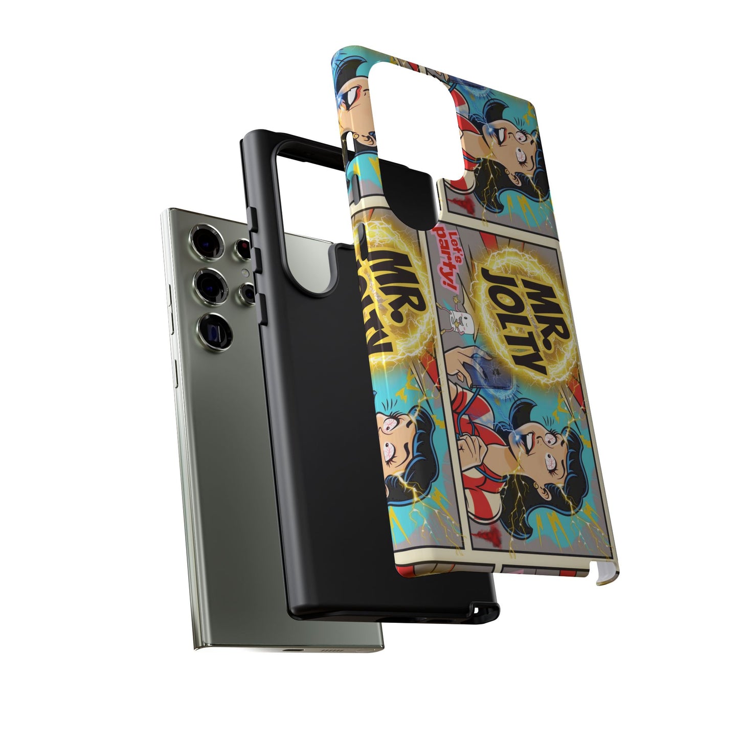 "Mr. Jolty" Phone Case - You Better Put That Phone Down or Else!