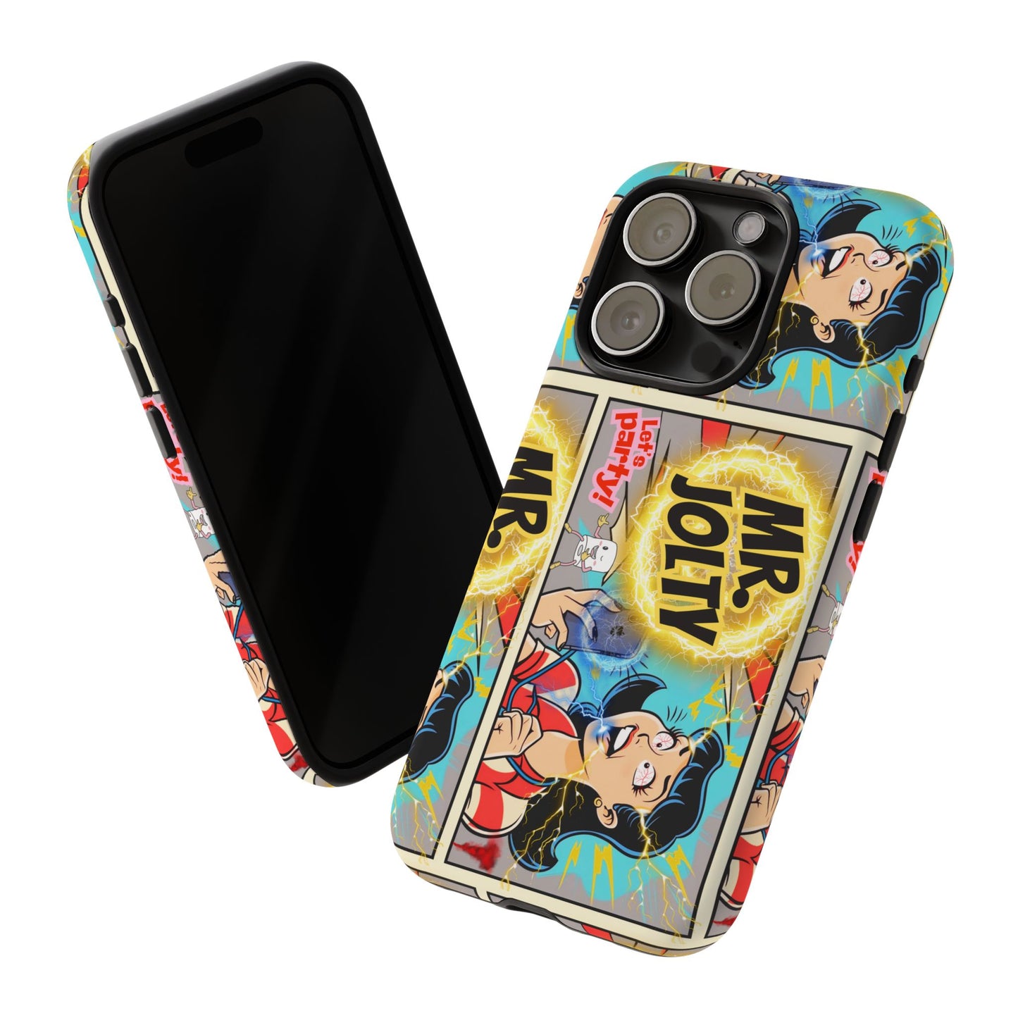 "Mr. Jolty" Phone Case - You Better Put That Phone Down or Else!