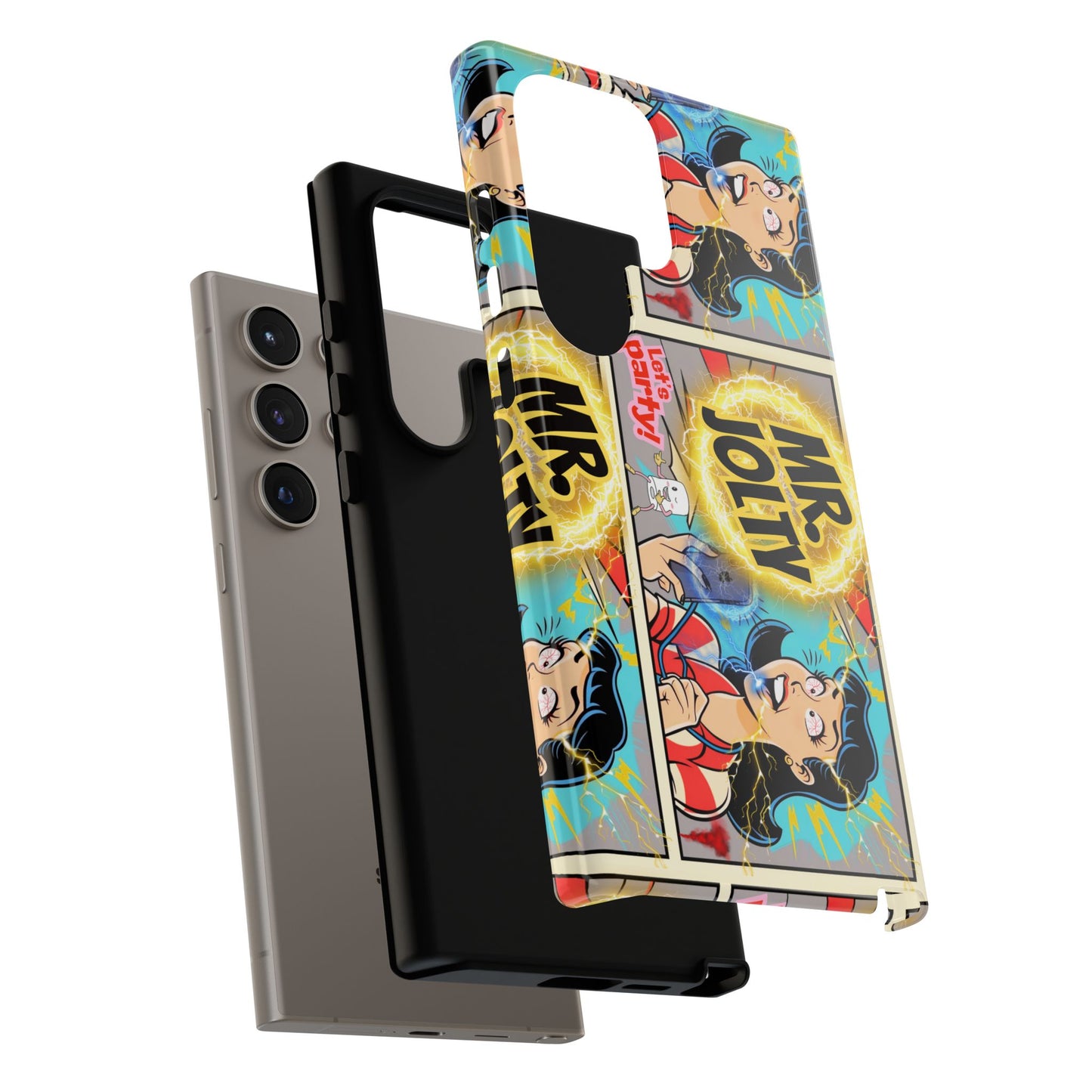 "Mr. Jolty" Phone Case - You Better Put That Phone Down or Else!