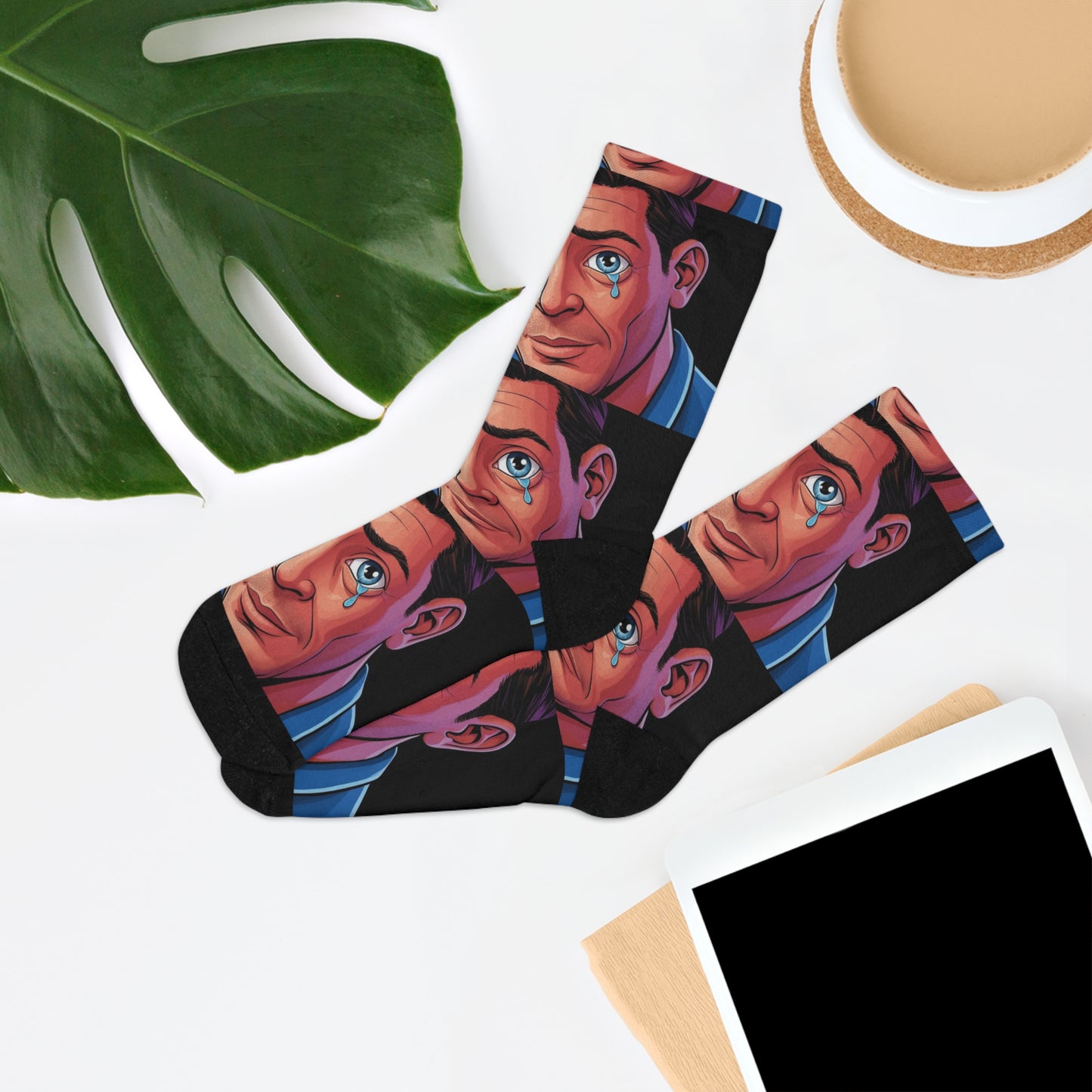 Funny Apology Socks - Recycled Poly - Tell the World "I'm Sorry, Bro!"