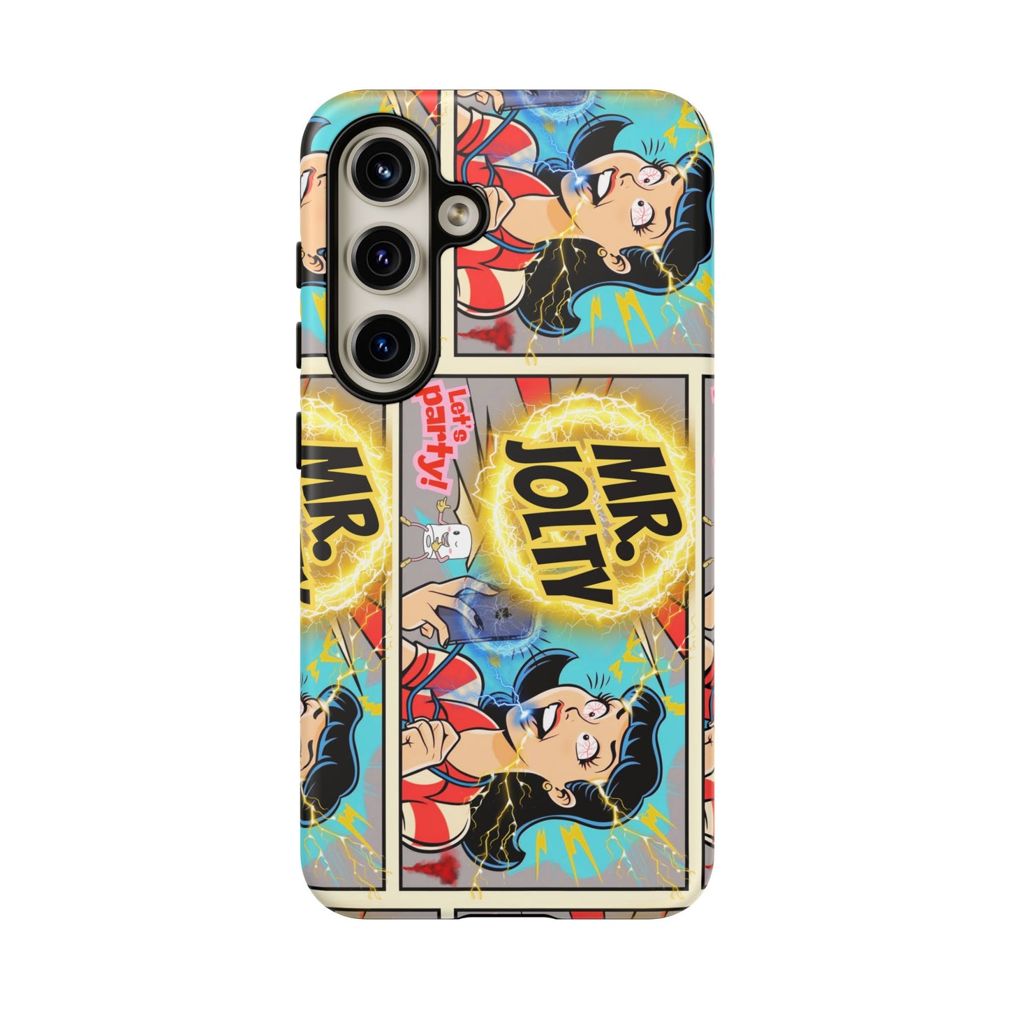 "Mr. Jolty" Phone Case - You Better Put That Phone Down or Else!