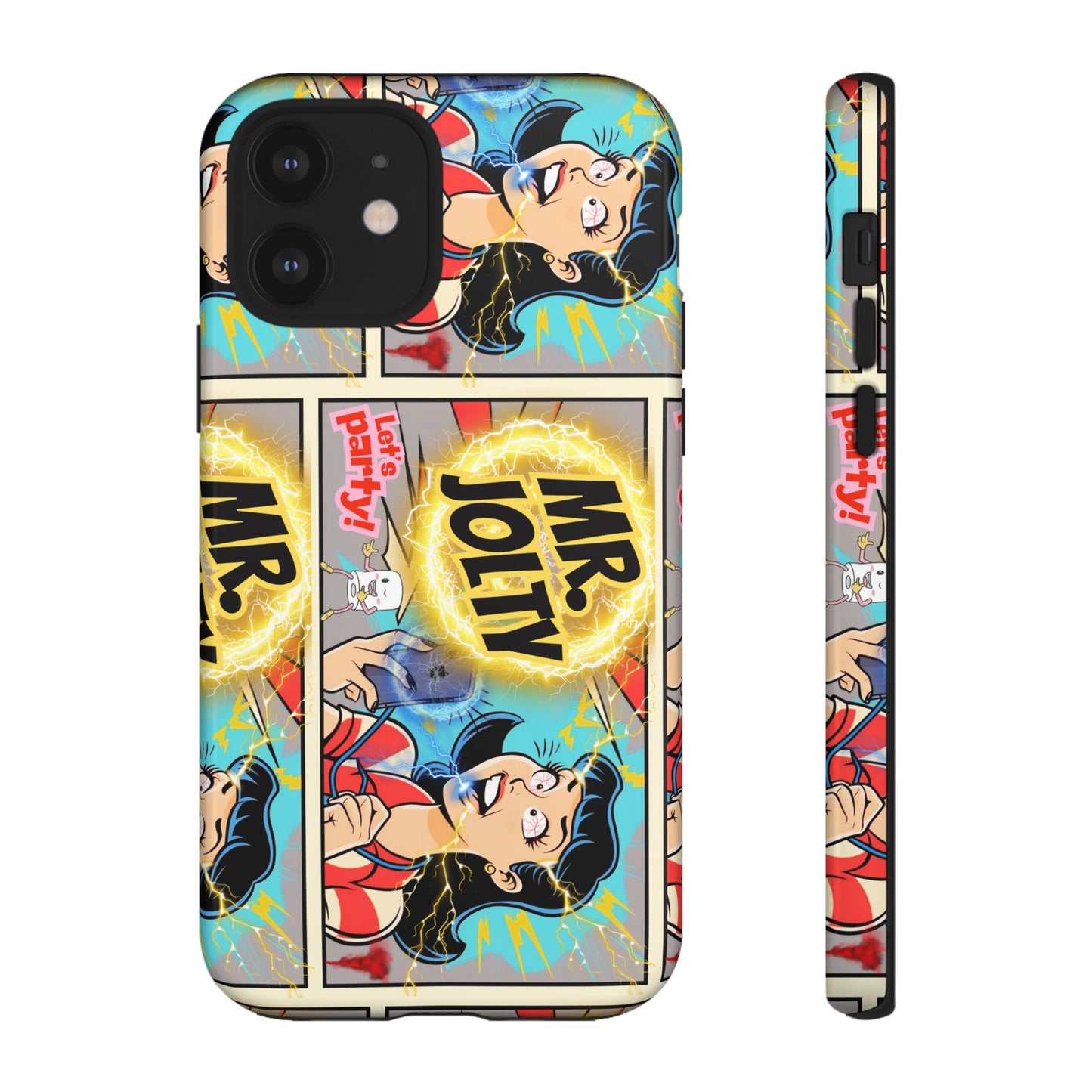"Mr. Jolty" Phone Case - You Better Put That Phone Down or Else!