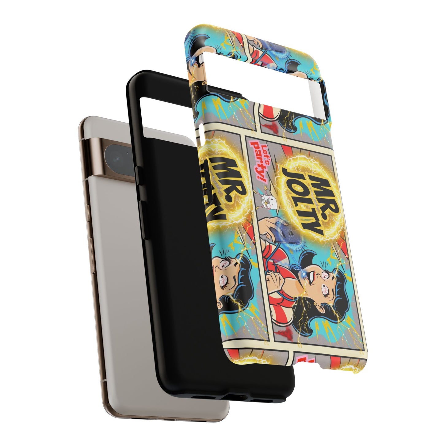 "Mr. Jolty" Phone Case - You Better Put That Phone Down or Else!