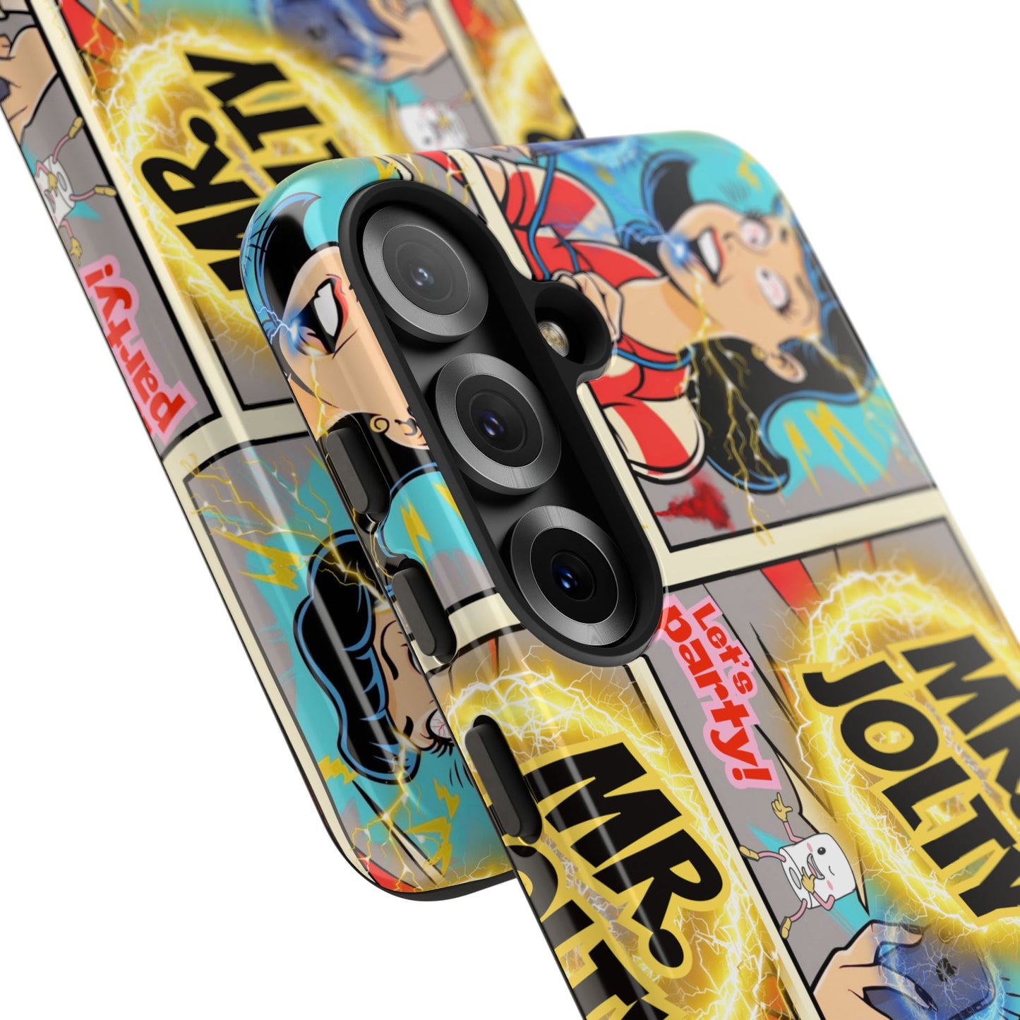 "Mr. Jolty" Phone Case - You Better Put That Phone Down or Else!